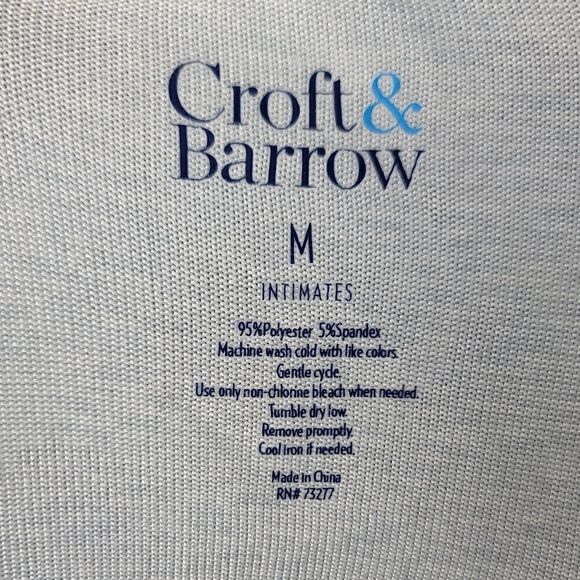 NWT- CROFT & BARROW Intimates Top - Picture 7 of 7